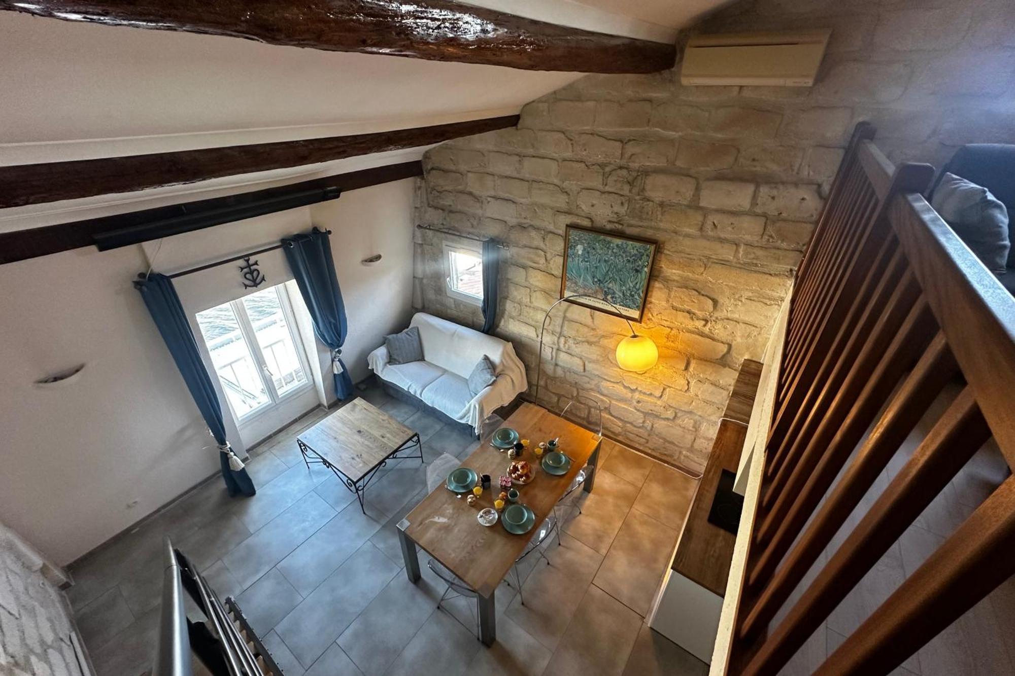Maisonnette De Plage Sur Les Toits Appart 1 Chambre 1 Mezzanine Avec Vue Le Grau-du-Roi Buitenkant foto
