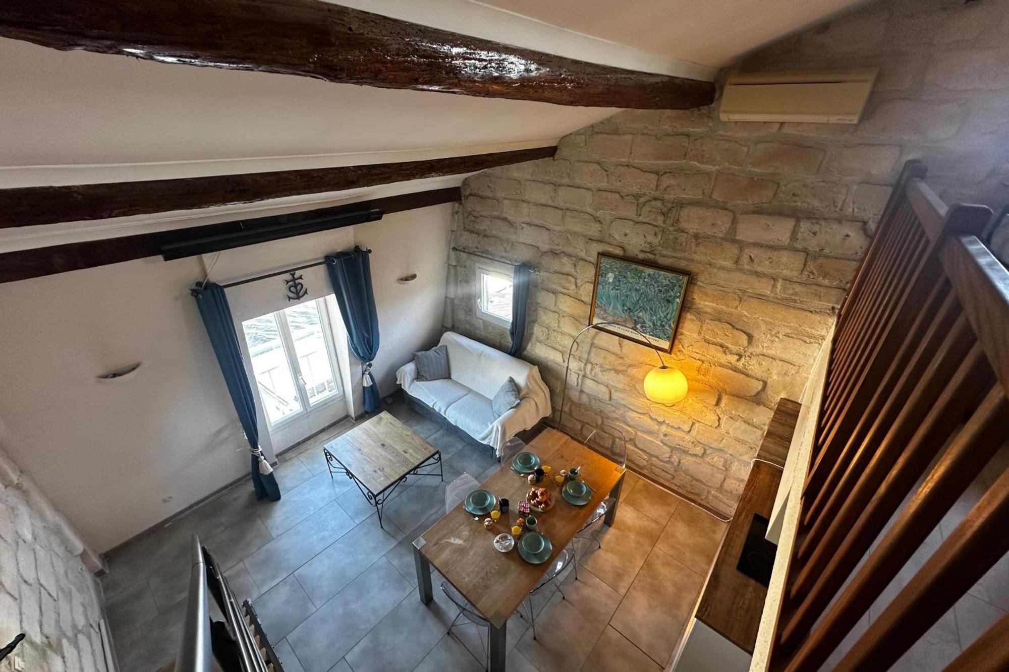 Maisonnette De Plage Sur Les Toits Appart 1 Chambre 1 Mezzanine Avec Vue Le Grau-du-Roi Buitenkant foto